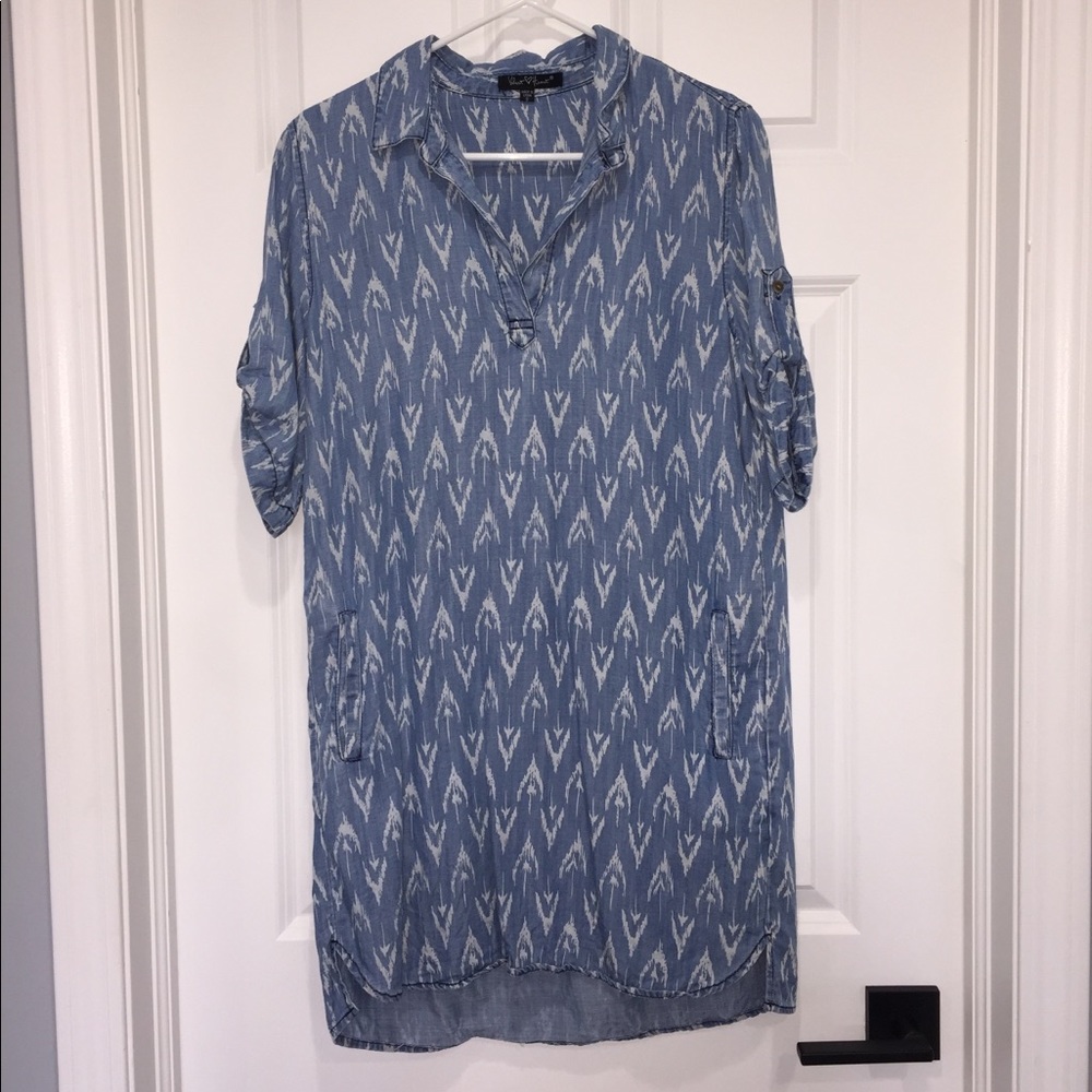 Velvet Heart Denim Dress